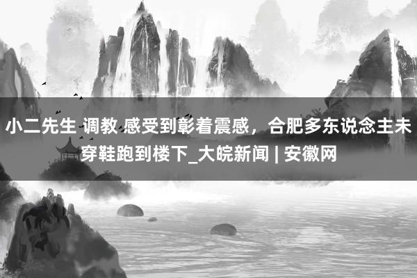 小二先生 调教 感受到彰着震感，合肥多东说念主未穿鞋跑到楼下_大皖新闻 | 安徽网