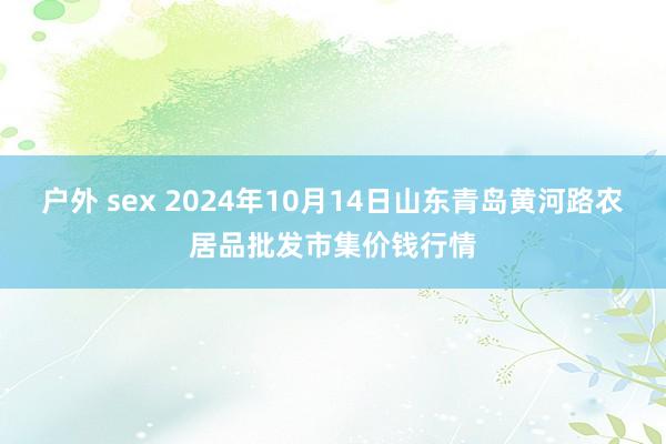 户外 sex 2024年10月14日山东青岛黄河路农居品批发市集价钱行情